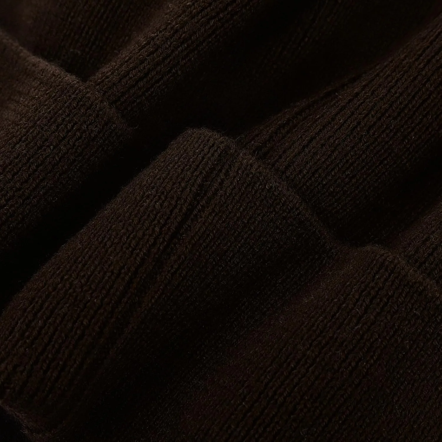 100% Merino Wool Beanie Hat for Women, Fleece Lined Pure Wool Ribbed Knit Warm Winter Cuffed Cap