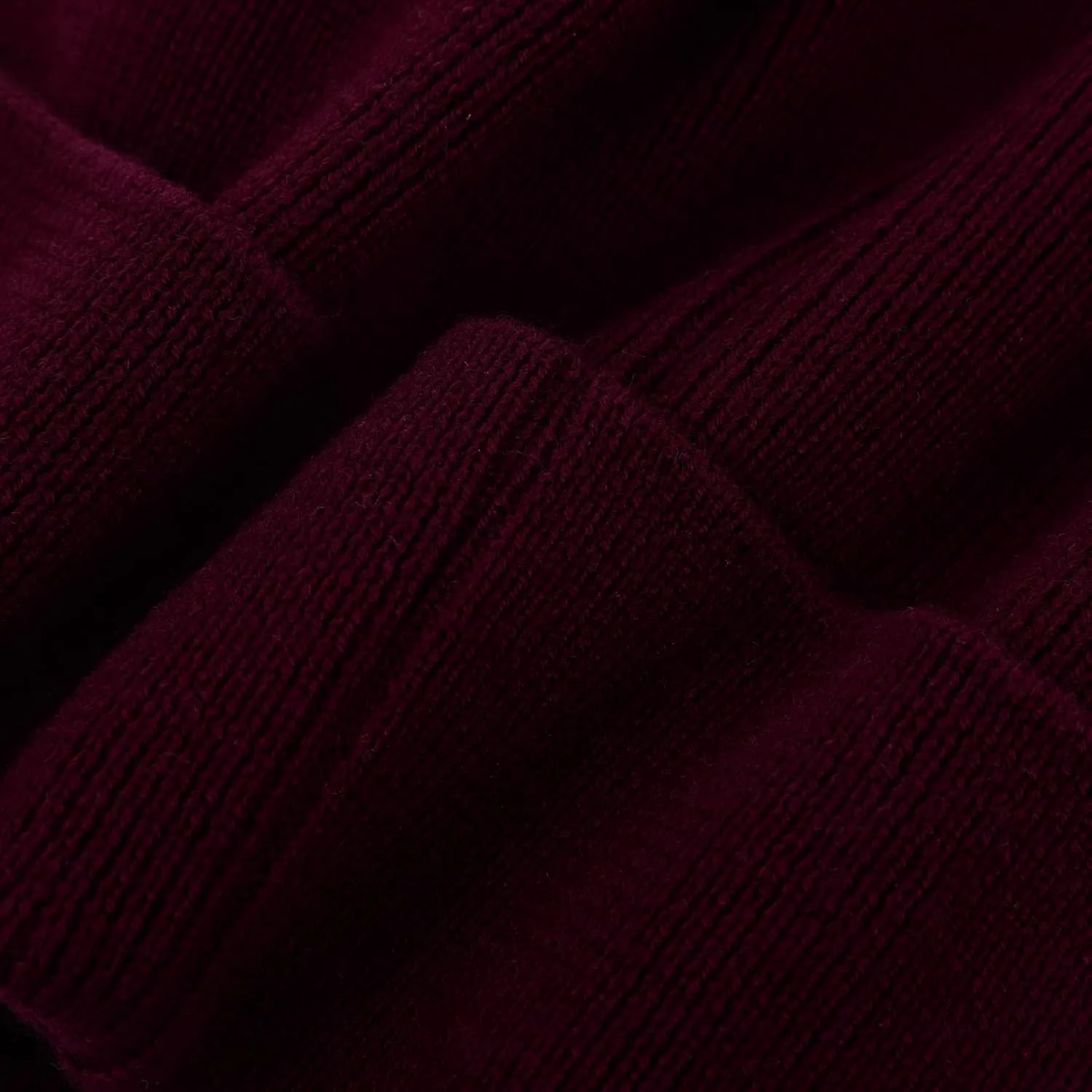 100% Merino Wool Beanie Hat for Women, Fleece Lined Pure Wool Ribbed Knit Warm Winter Cuffed Cap