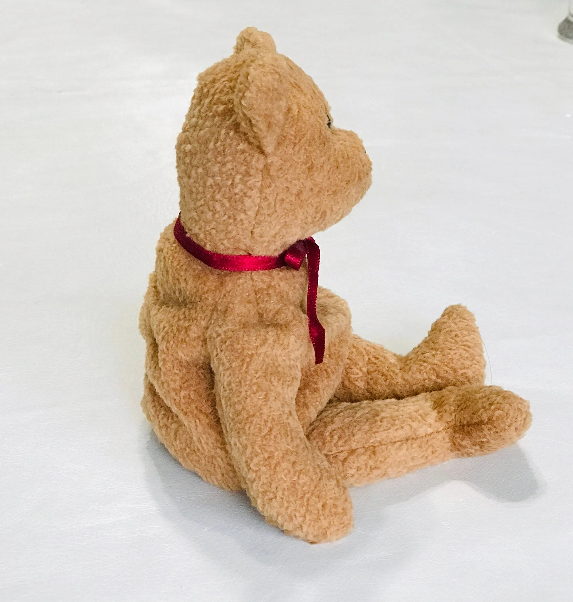 1993 Ty Original Beanie Curly Bear - 9"
