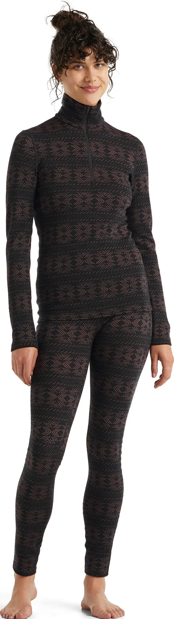250 Vertex Crystalline LS Half Zip Base Layer - Women's|-|Couche de base à demi-glissière et manches longues Crystalline de 250 Vertex - Femme