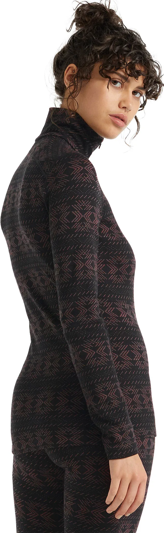250 Vertex Crystalline LS Half Zip Base Layer - Women's|-|Couche de base à demi-glissière et manches longues Crystalline de 250 Vertex - Femme