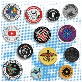 400 Custom 2" Circle Stickers for $49
