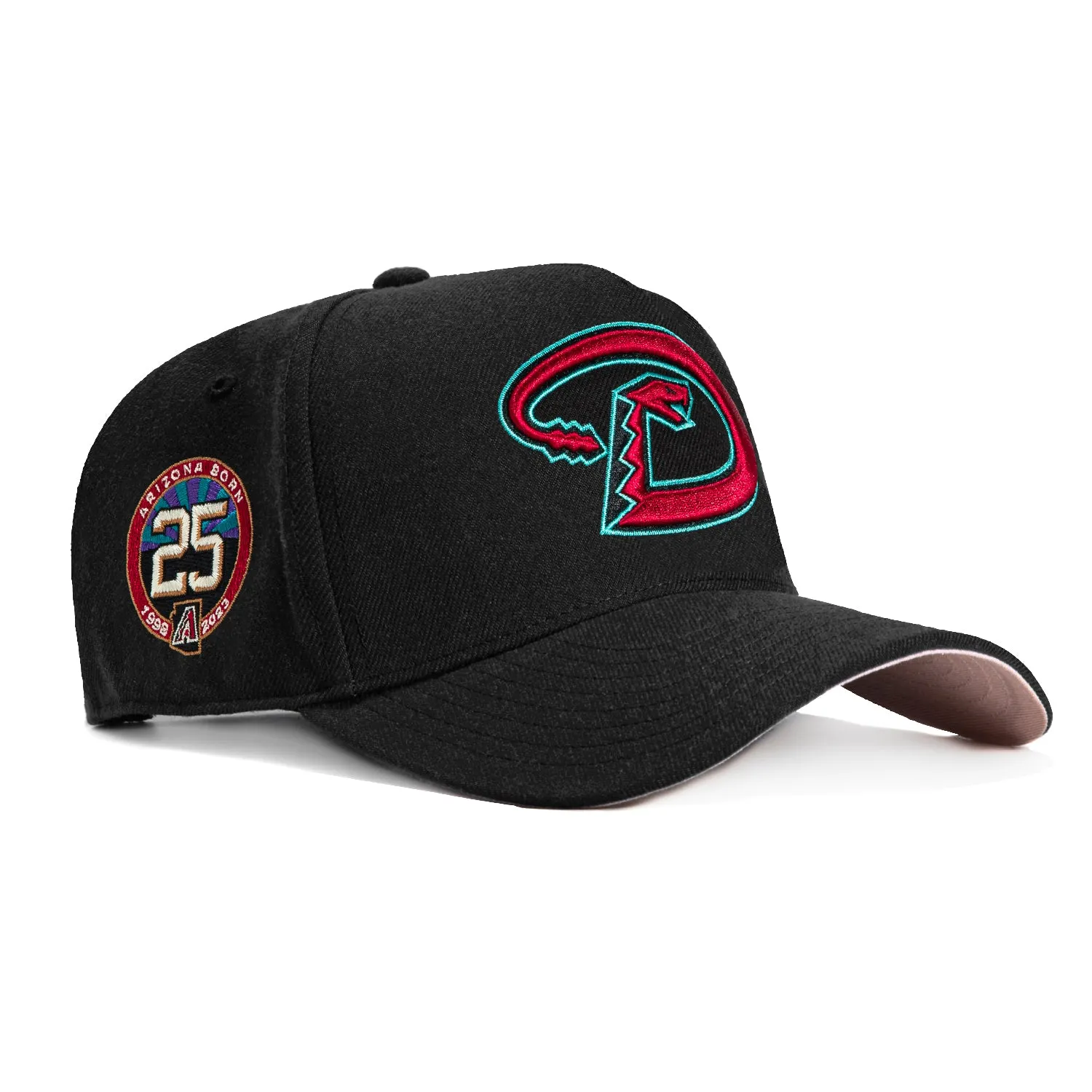 47 Brand Arizona Diamondbacks 25th Anniversary Patch MVP Snapback Hat - Black