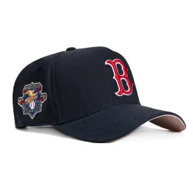 47 Brand Boston Red Sox 100 Seasons Patch MVP Adjustable Snapback Hat - Navy