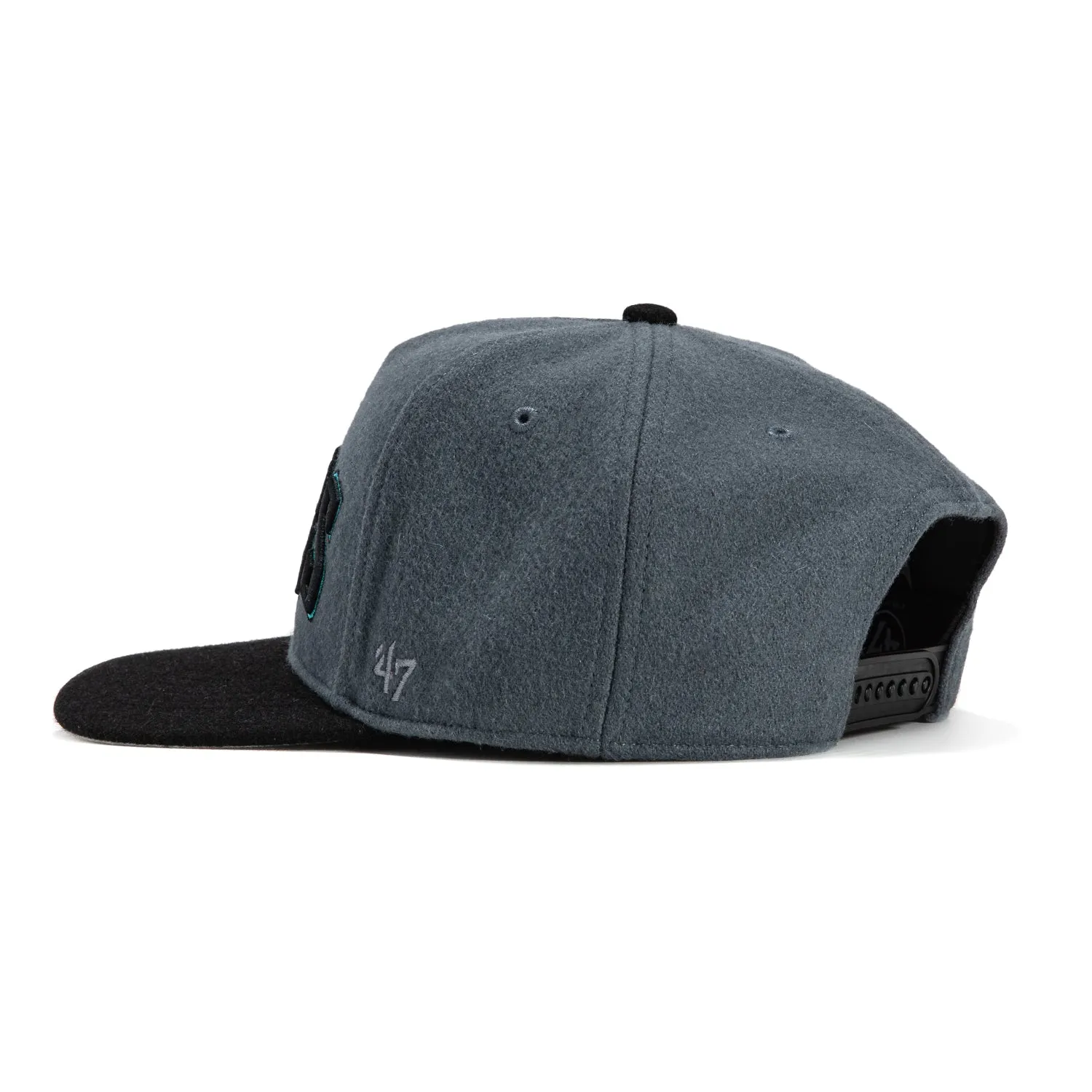 47 Brand Hitch Arizona Diamondbacks Adjustable Snapback Jersey Hat - Graphite, Black