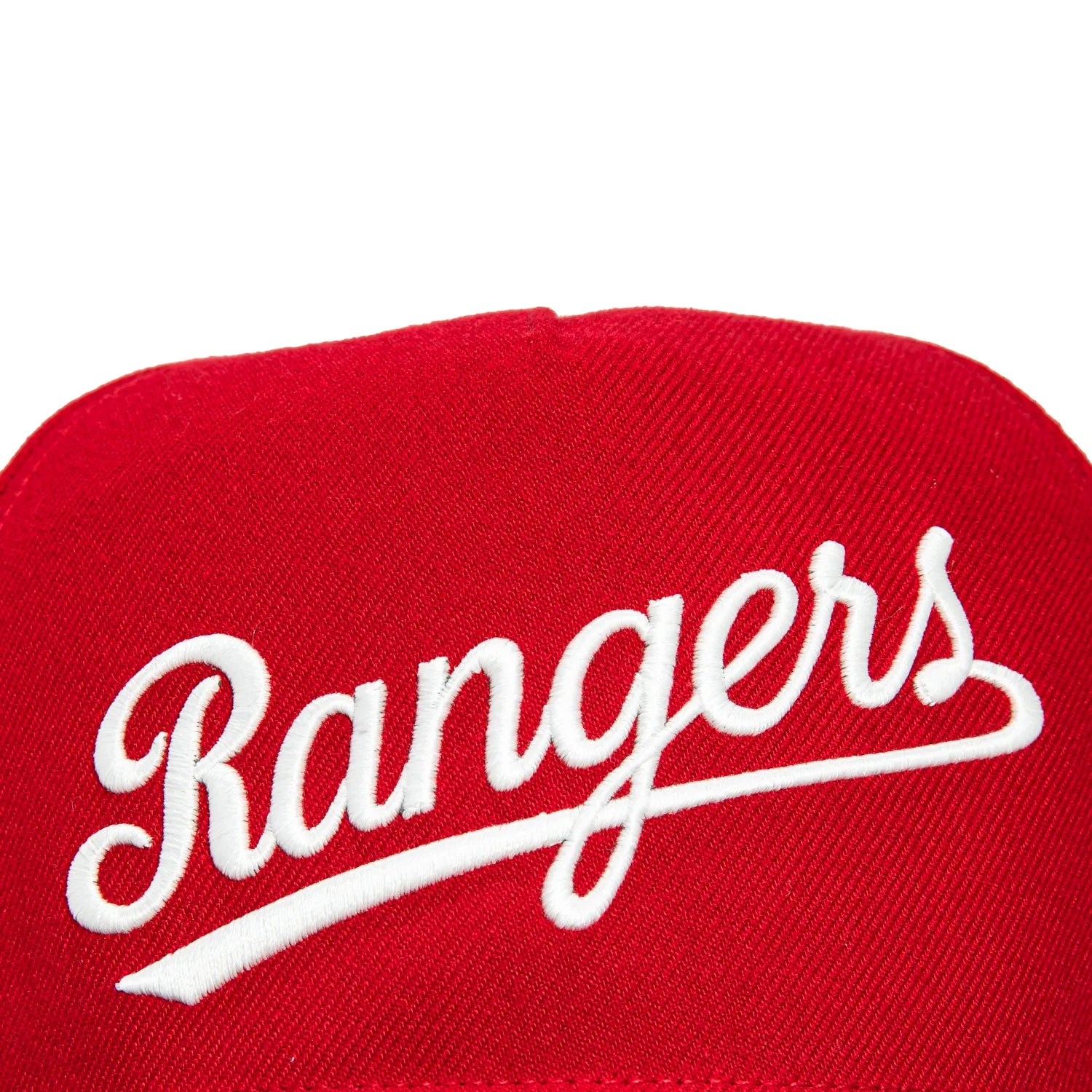 47 Brand Hitch Texas Rangers 2023 World Series Patch Snapback Script Hat - Red, Navy