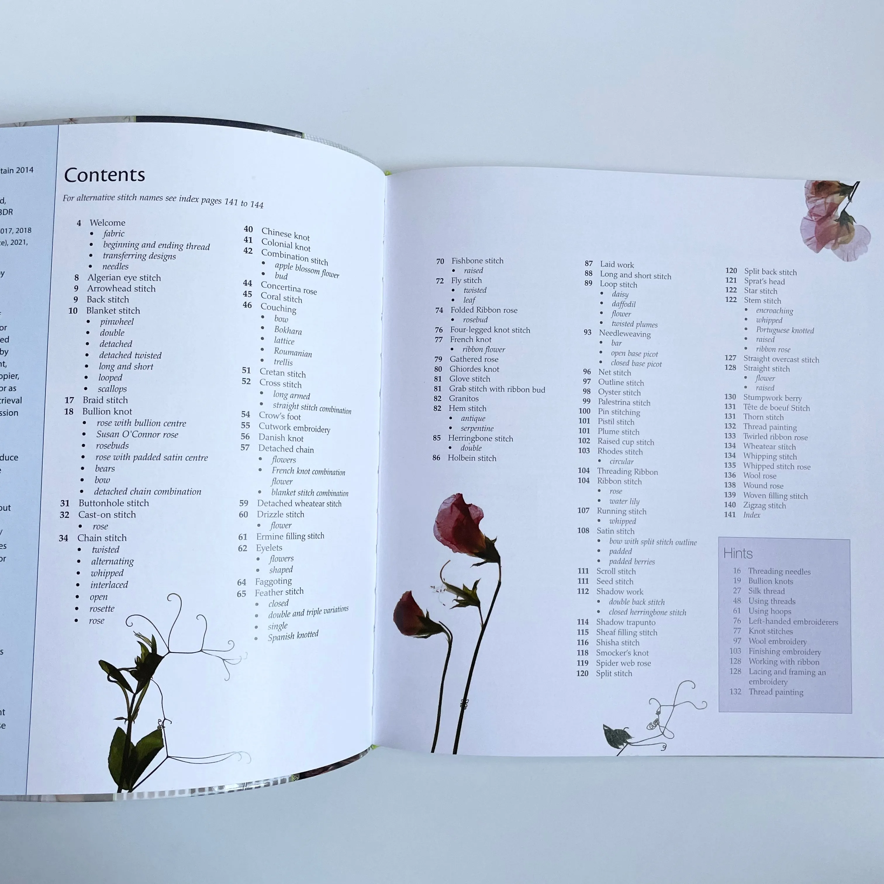 A-Z of Embroidery Stitches