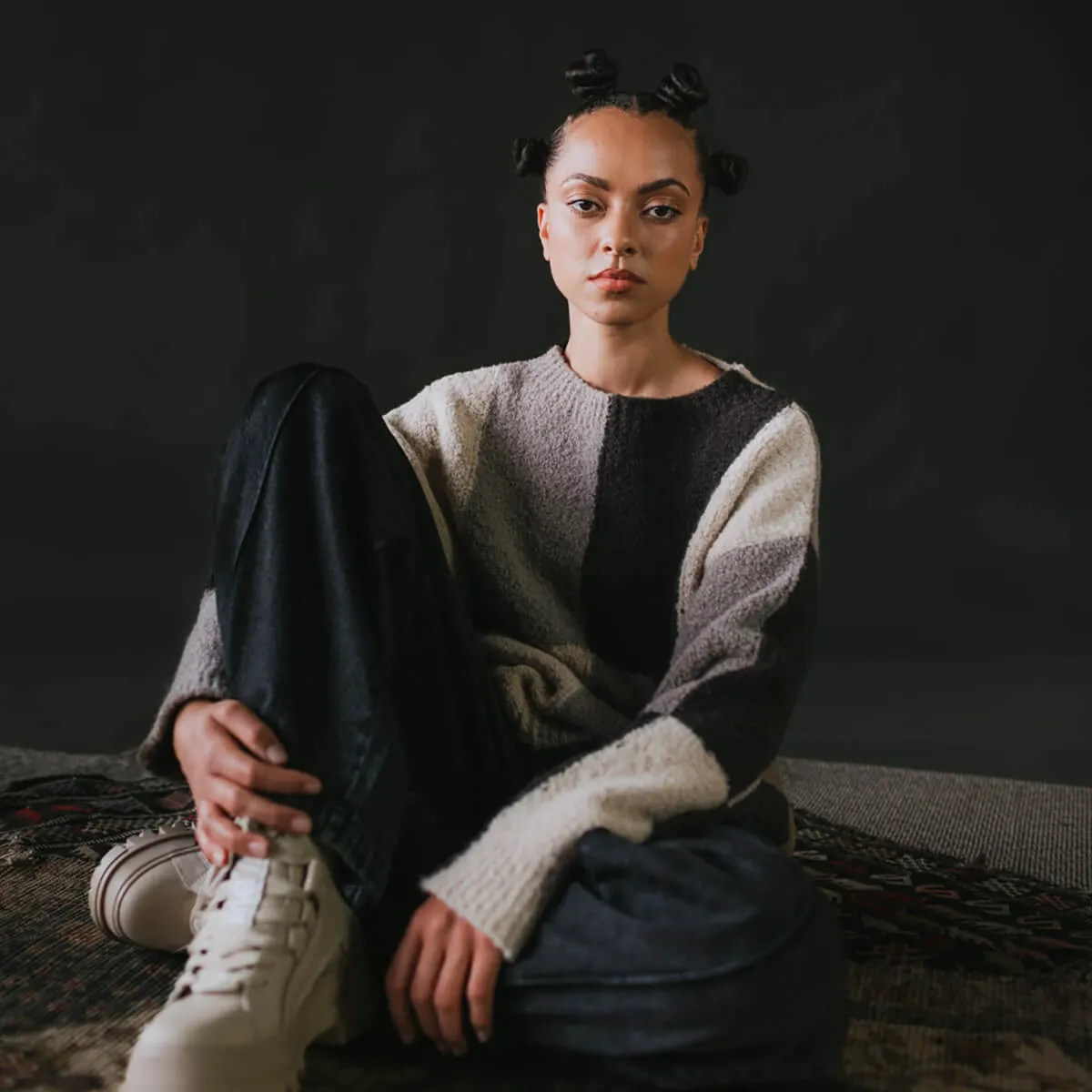 Adult Corneli Pullover in Natural by Mabli