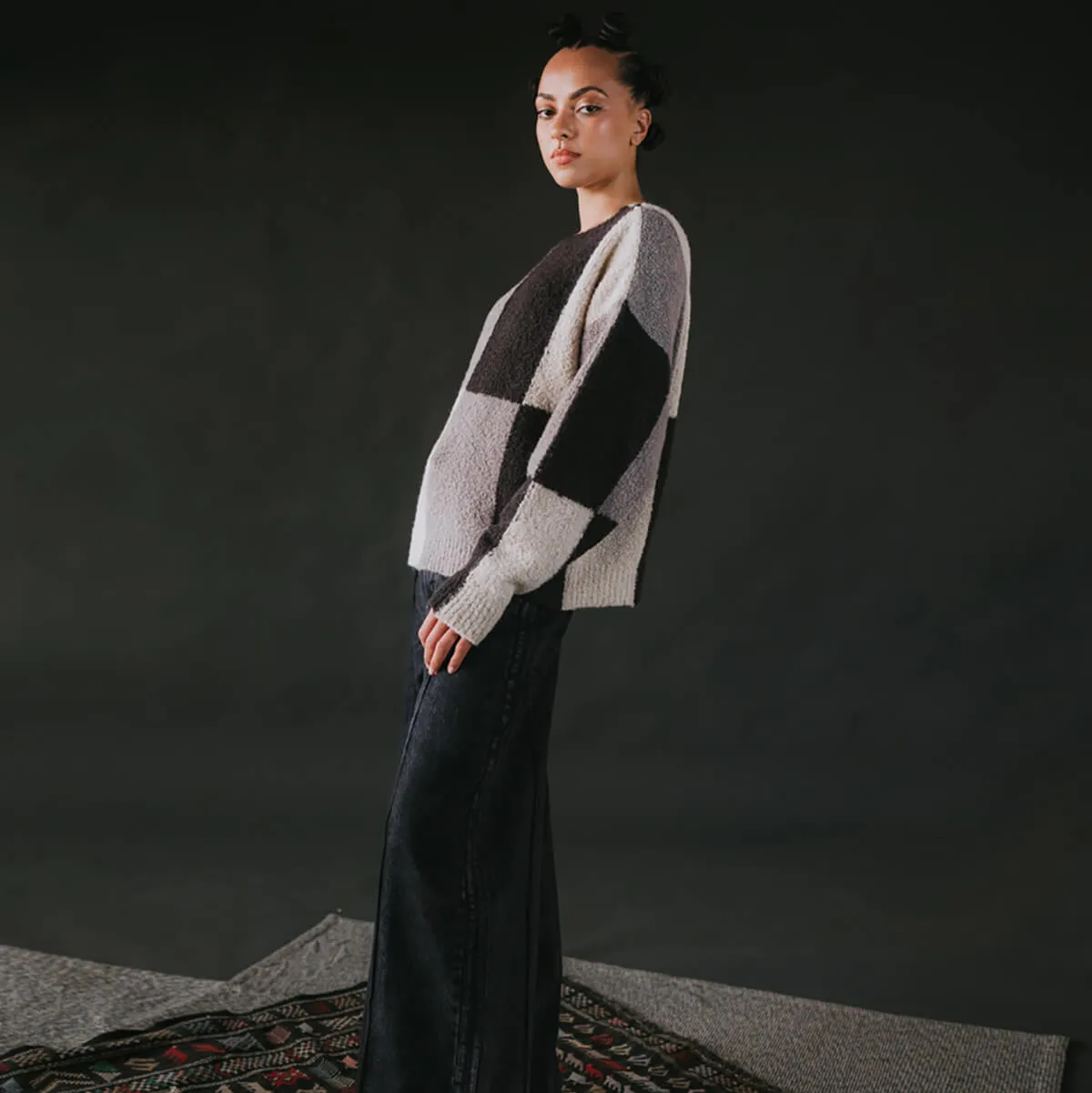 Adult Corneli Pullover in Natural by Mabli