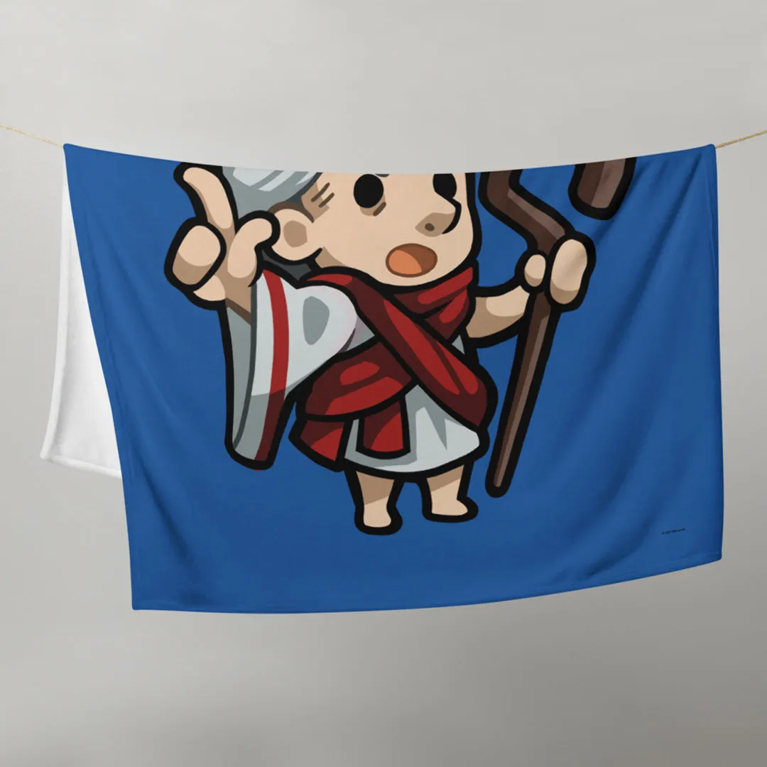 Age of Empires Chibi Wololo! Priest Throw Blanket