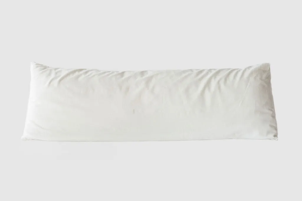 All-Natural Wool-Filled Body Pillow - Clearance