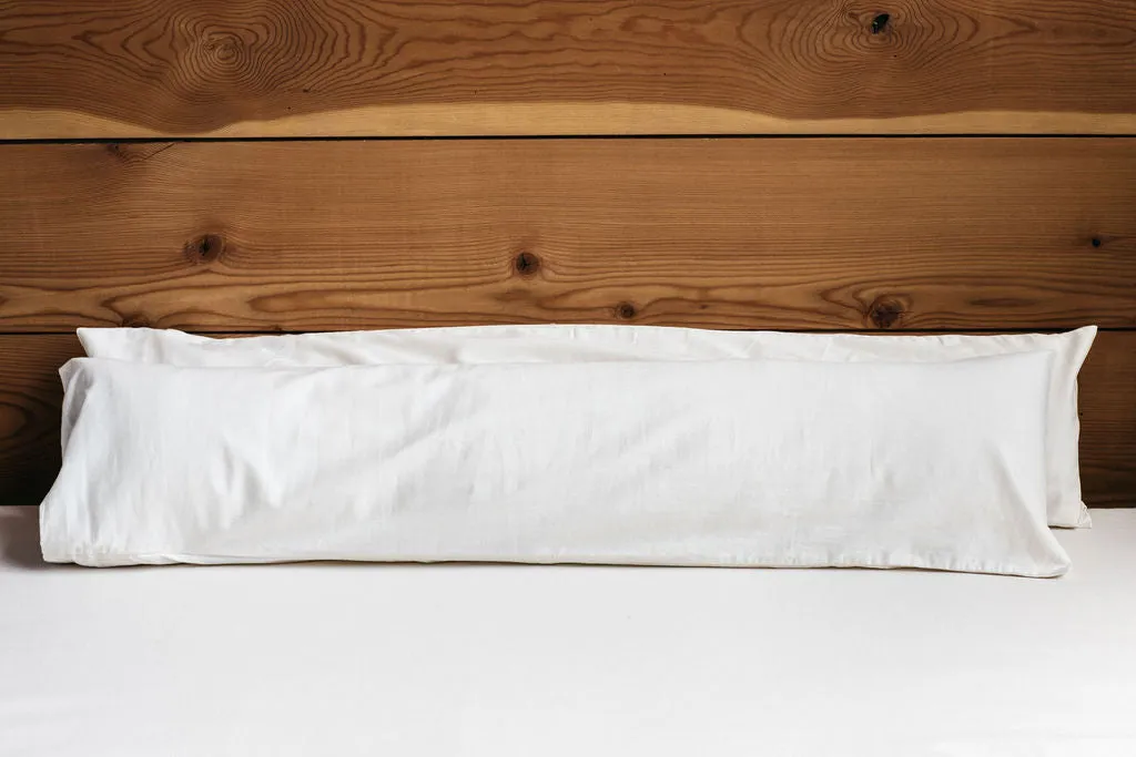 All-Natural Wool-Filled Body Pillow - Clearance