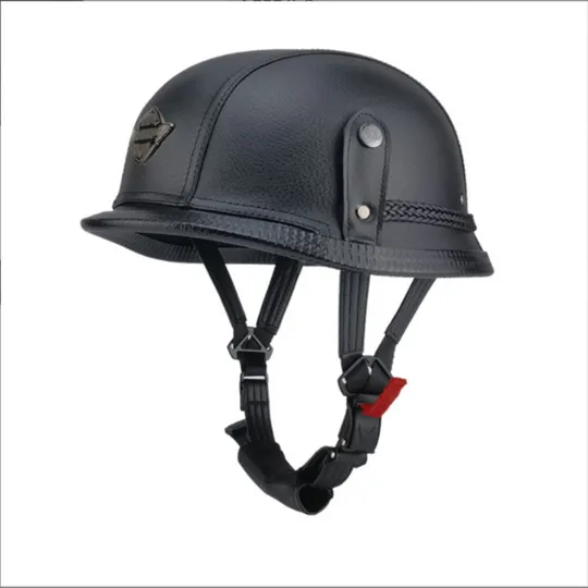 All-Weather Rider's Combo: Full Face Balaclava and Retro Half Shell Helmet