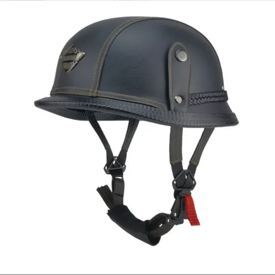 All-Weather Rider's Combo: Full Face Balaclava and Retro Half Shell Helmet