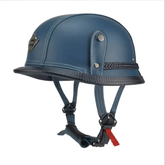 All-Weather Rider's Combo: Full Face Balaclava and Retro Half Shell Helmet