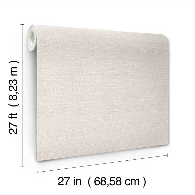 Allineate High Performance Vinyl Wallpaper in Natural