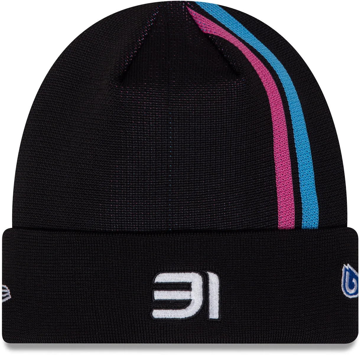 Alpine F1 New Era Esteban Ocon Driver Stripe Knit Beanie