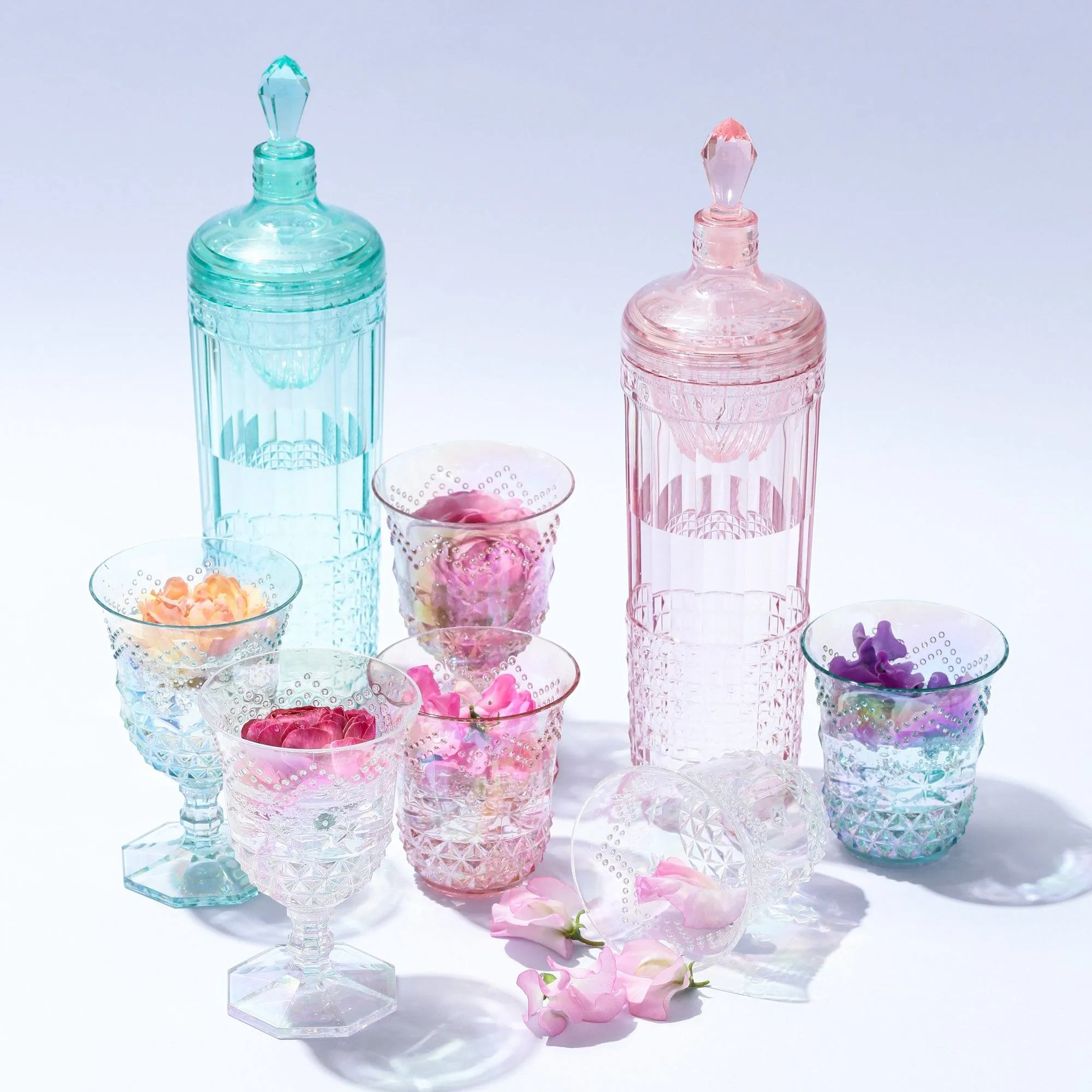 Aurora Plastic Tumbler Light Blue