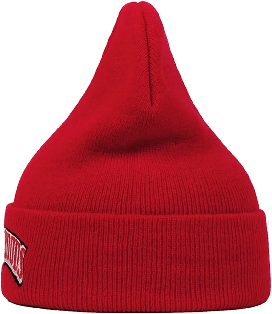 Autumn and Winter hat Unisex Letter Embroidery Beanies Autumn Winter Warm Hat Hip Cap Beanie Hat Caps Fedora hat(Wine Red)