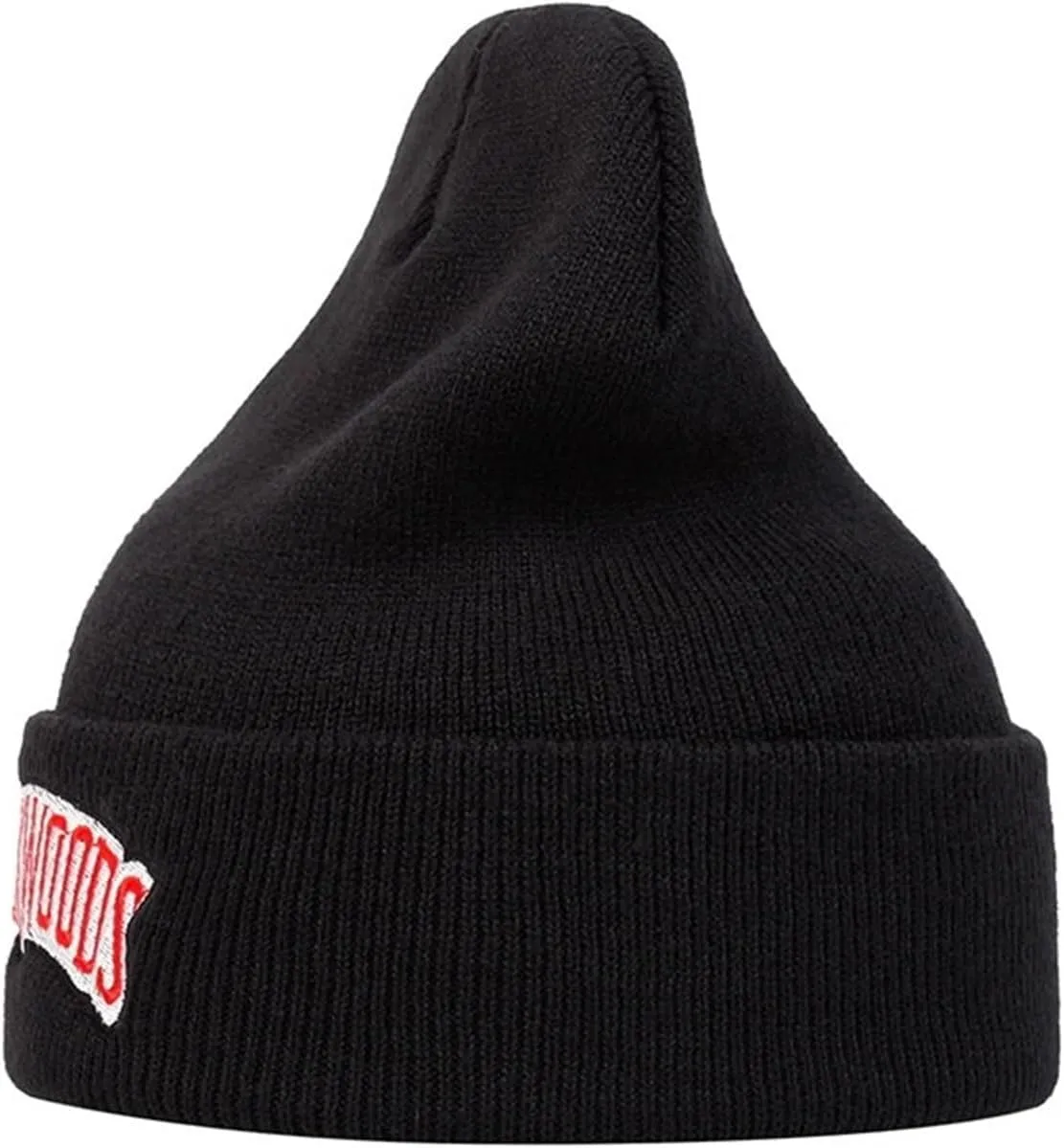 Autumn and Winter hat Unisex Letter Embroidery Beanies Autumn Winter Warm Hat Hip Cap Beanie Hat Caps Fedora hat(Wine Red)