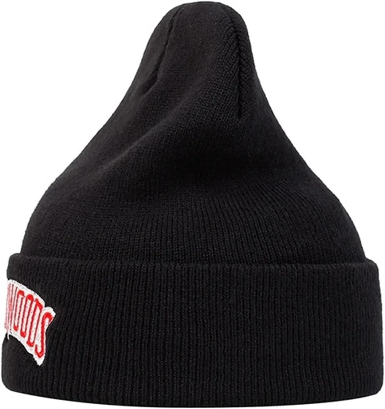Autumn and Winter hat Unisex Letter Embroidery Beanies Autumn Winter Warm Hat Hip Cap Beanie Hat Caps Fedora hat(Wine Red)