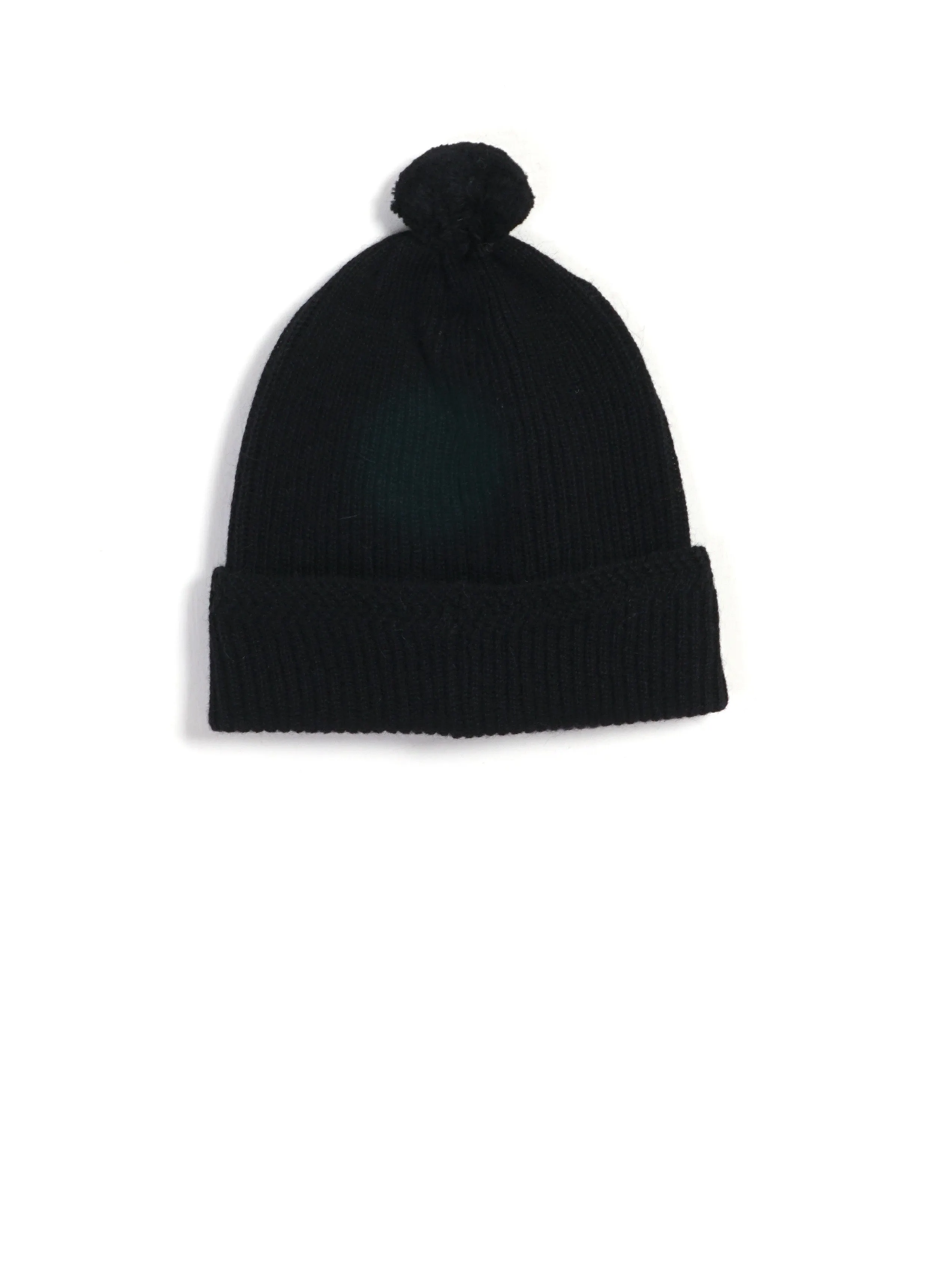 Baby Alpaca Wool Cap | Black