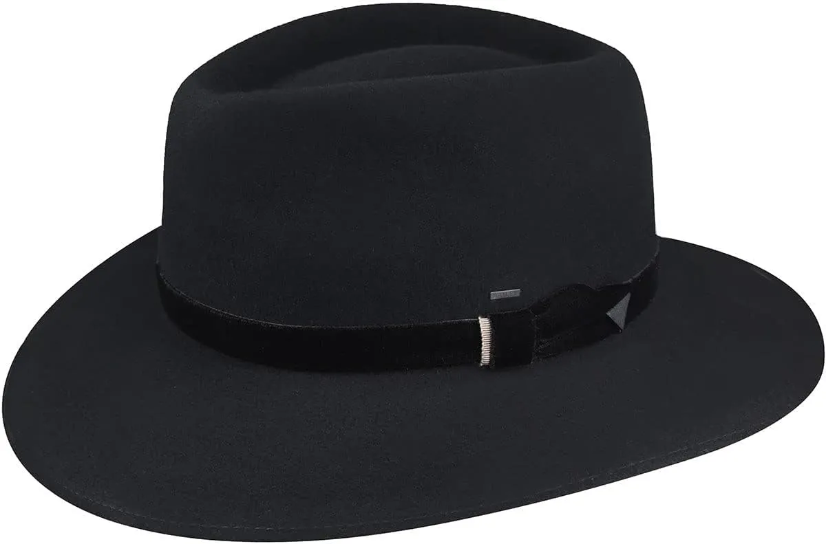 Bailey of Hollywood Levon Fedora - Black/XL Black, X-Large