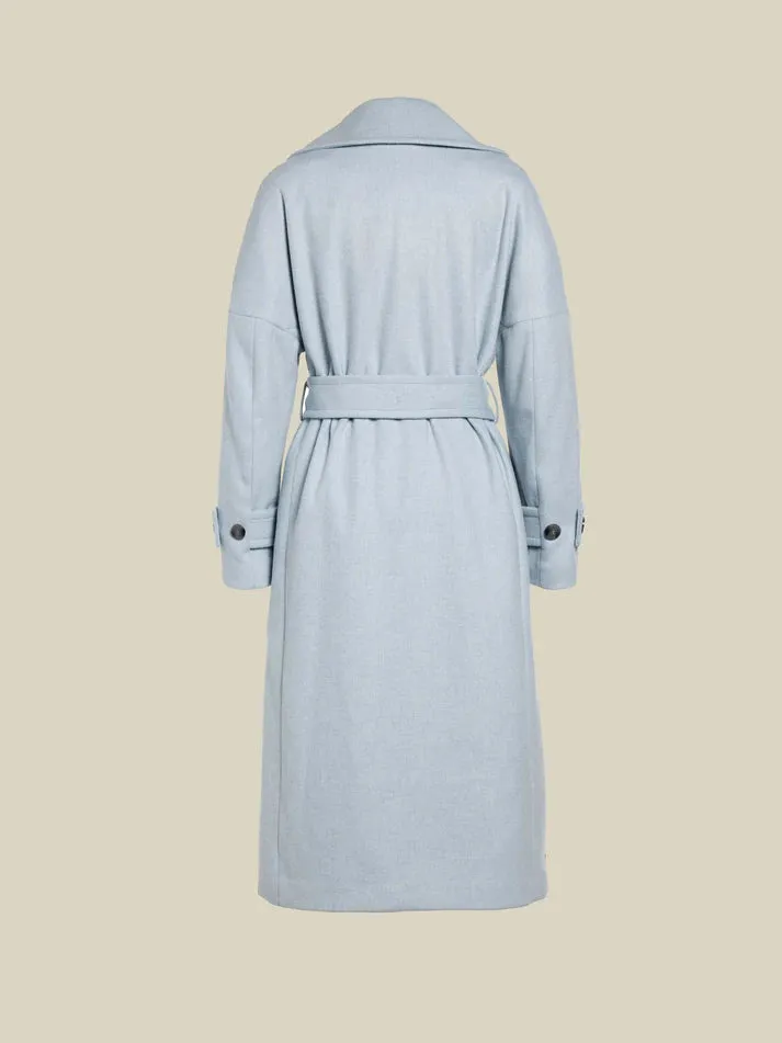Beaumont Baby Blue Shark Luxury Coat