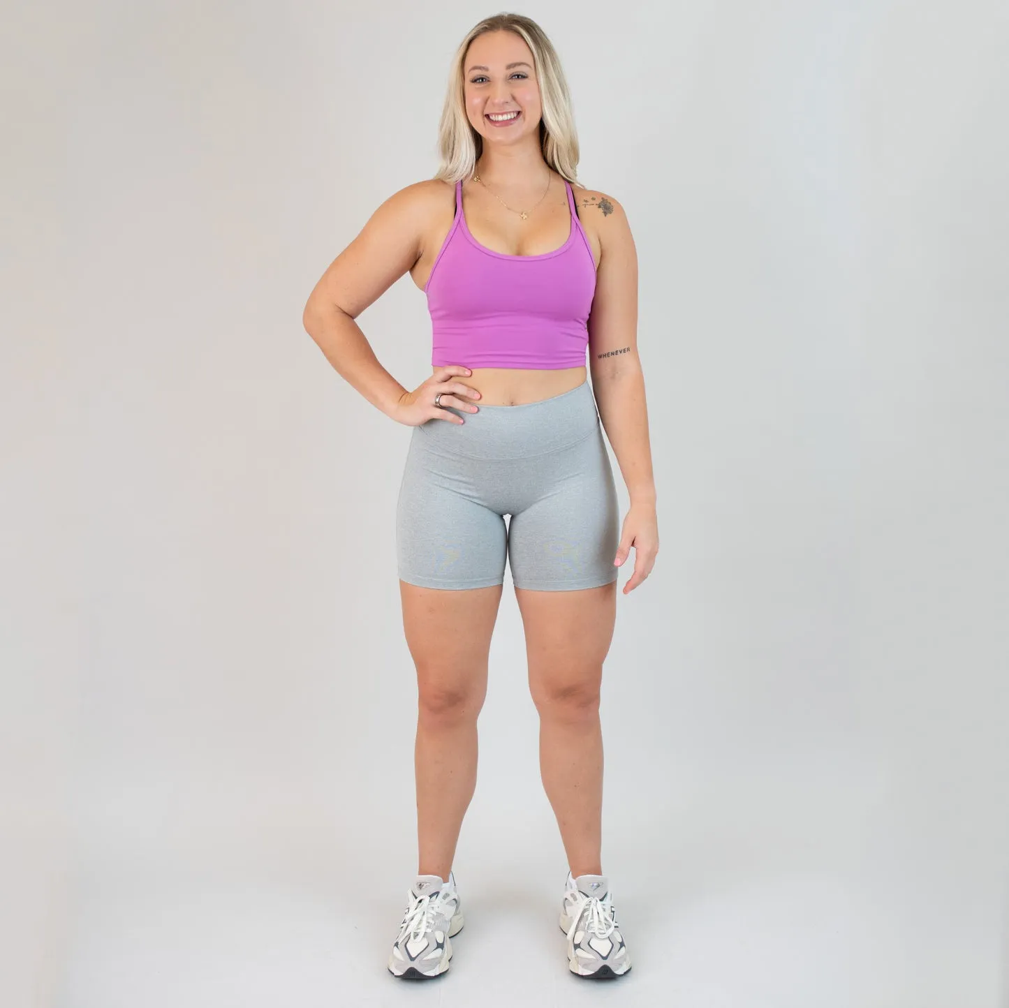 Biker Short 6" - No Front Seam - High Rise