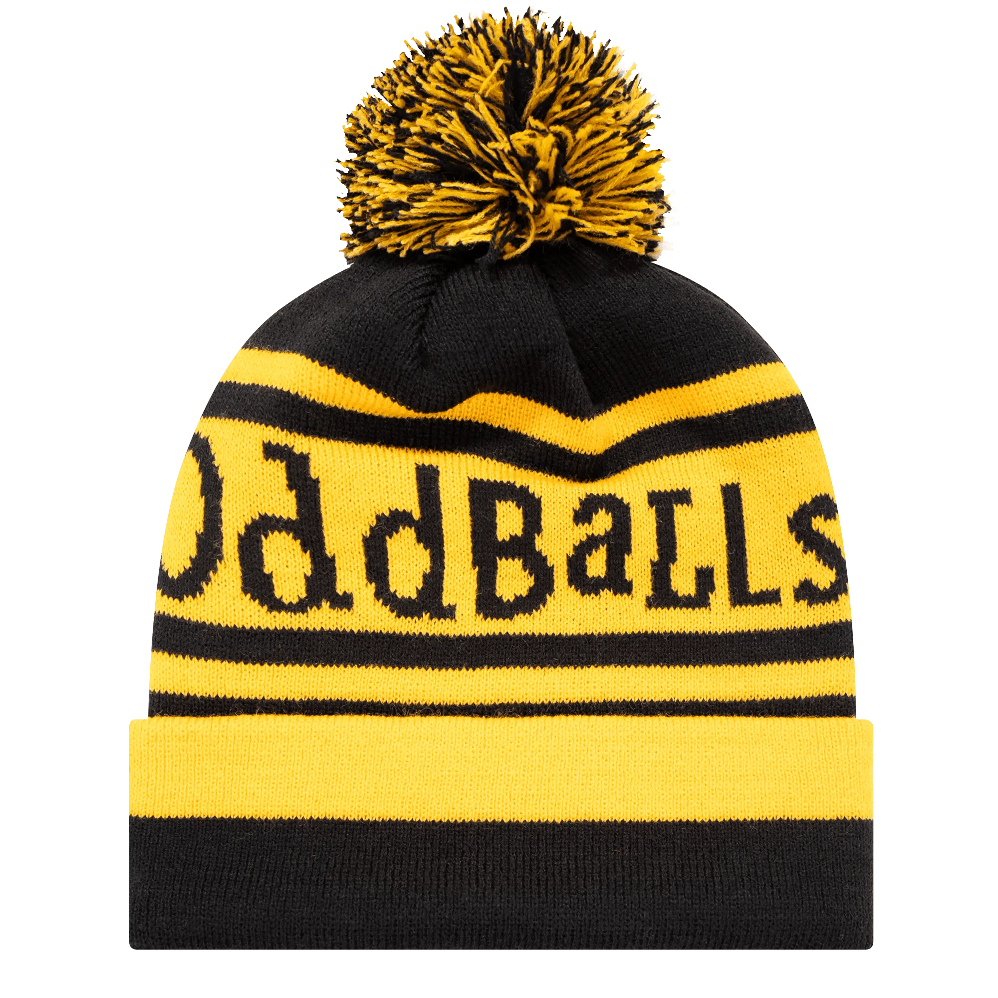 Black | Amber - Bobble Hat