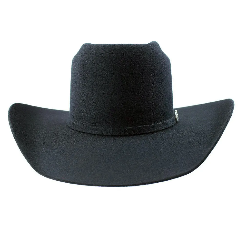 Black Brick Crown Cowboy Hat