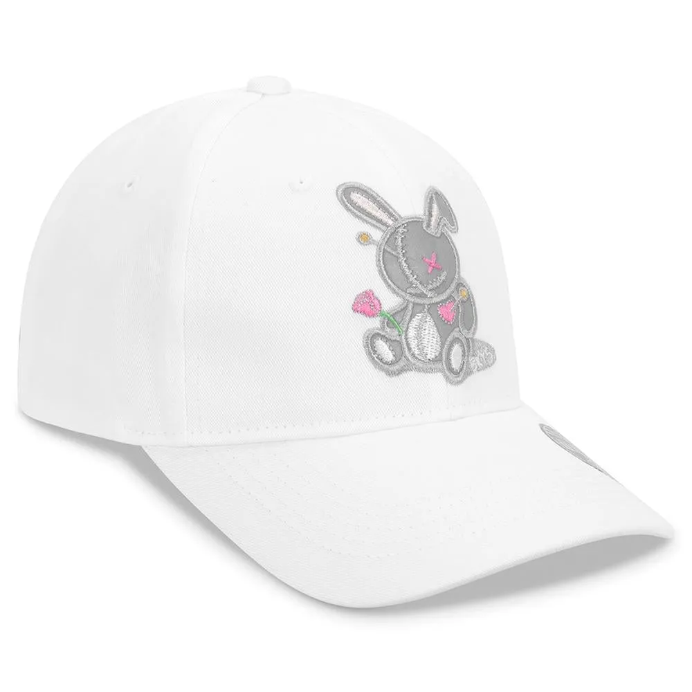 Black Keys Lucky Charm Dad Hat White Silver
