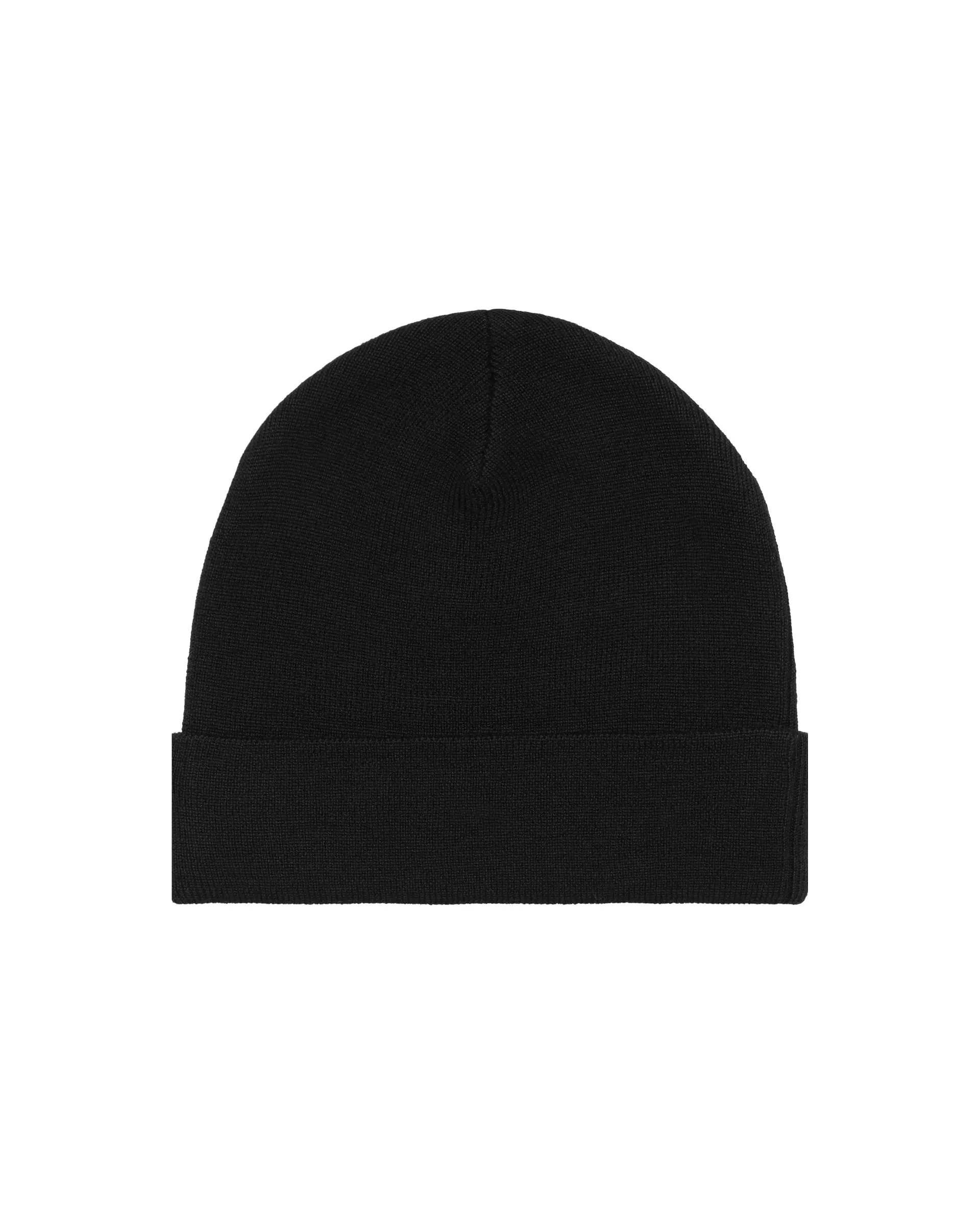 Black Logoed Beanie