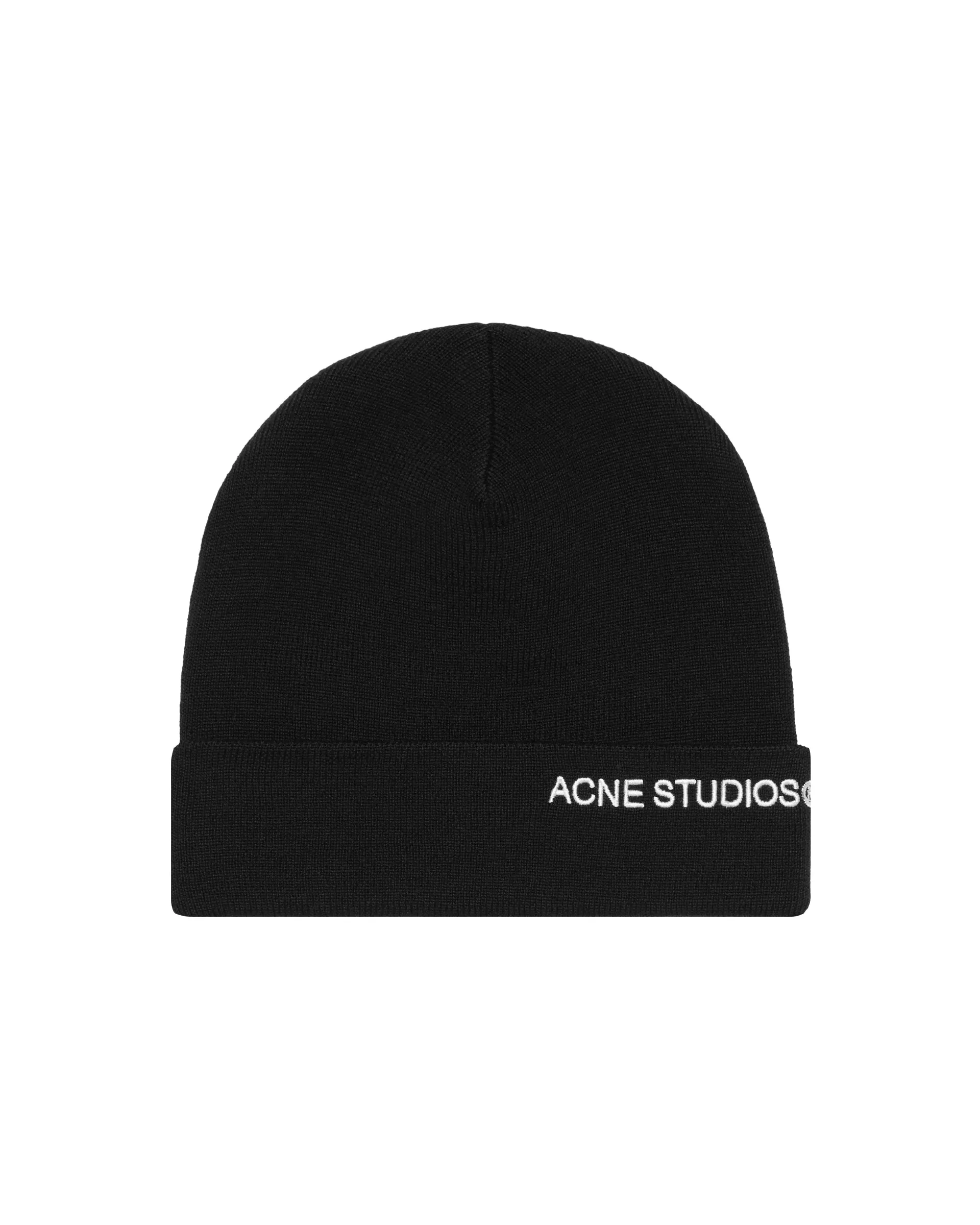 Black Logoed Beanie