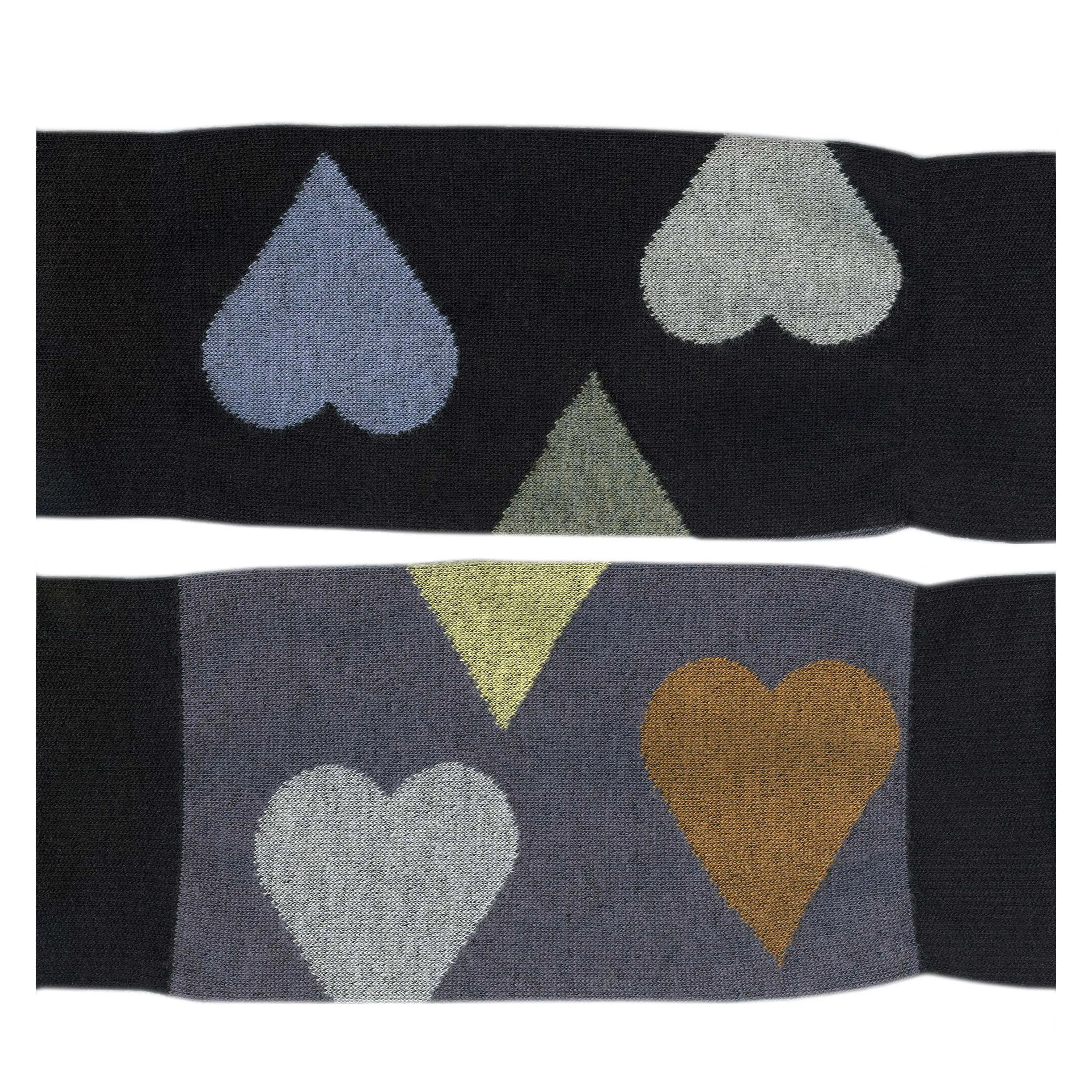 Black/Gray Big Love Mask