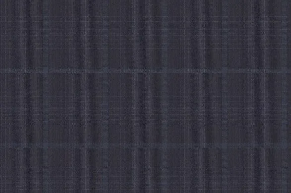 Blue Check 100% Wool (Ref-303428)