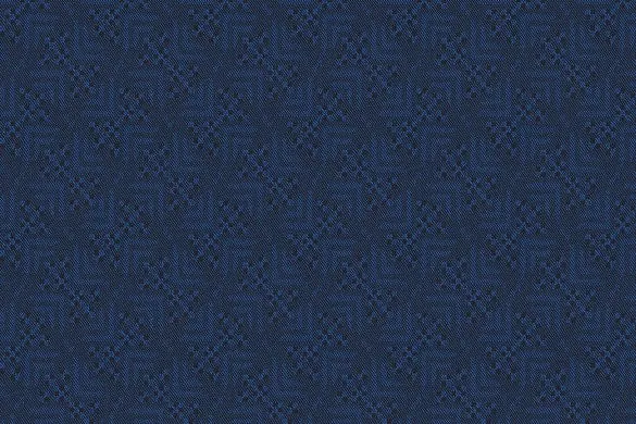 Blue Jacquard 65% Wool 35% Silk (Ref-818010)