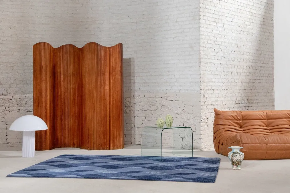 Brink & Campman Decor Riff Water Blue Rug