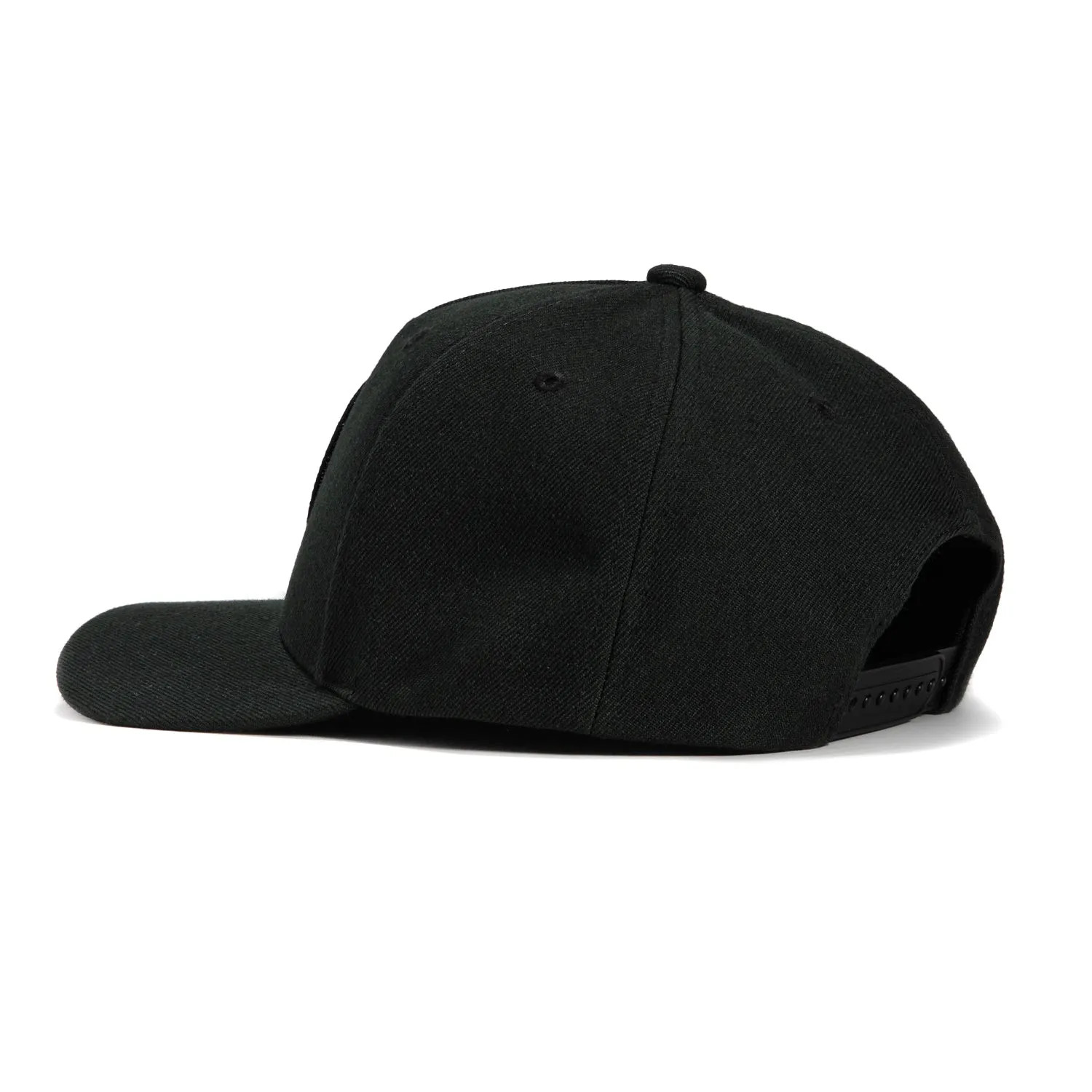 Brixton Crest C MP Snapback Hat - Black