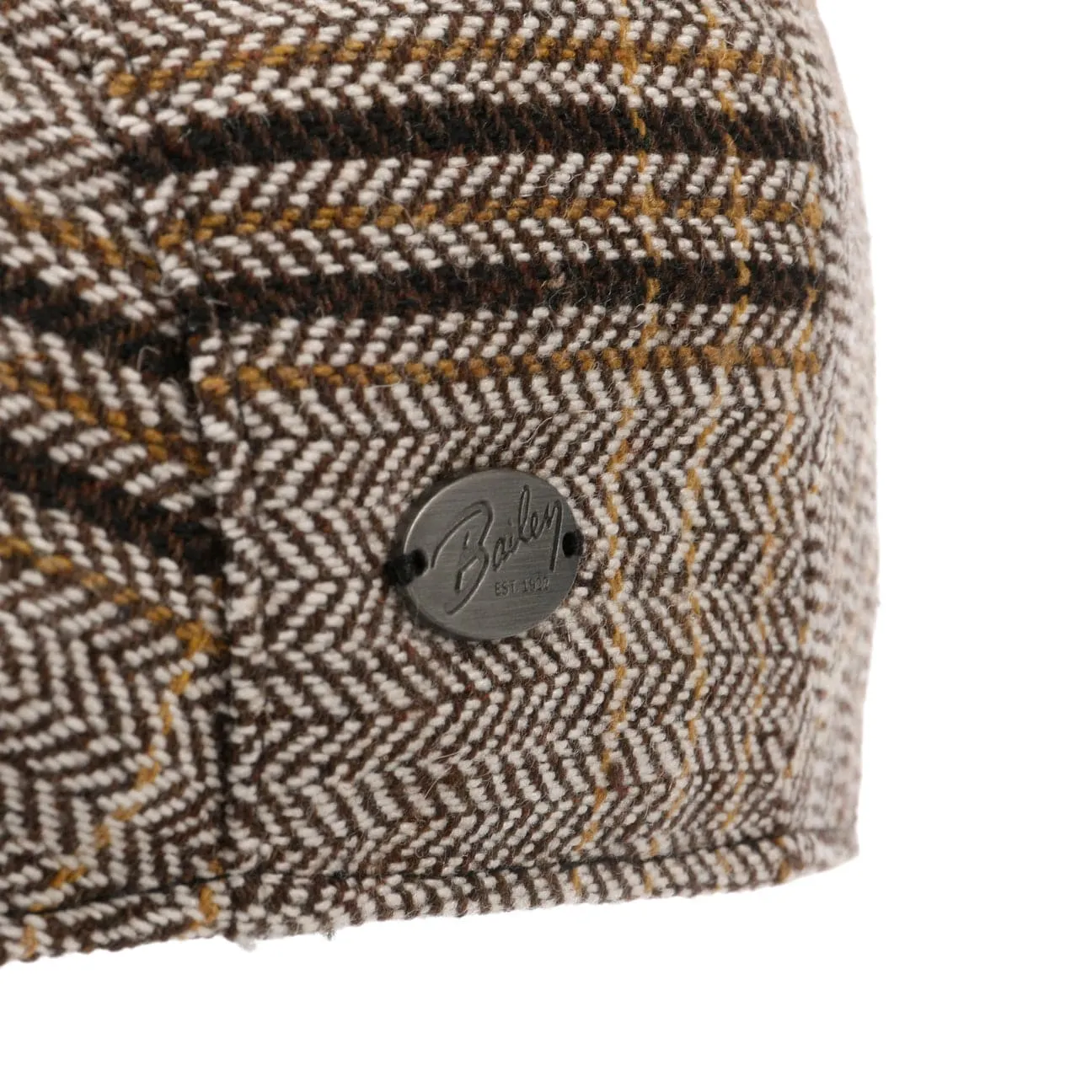 Byram Check Flat Cap by Bailey 1922