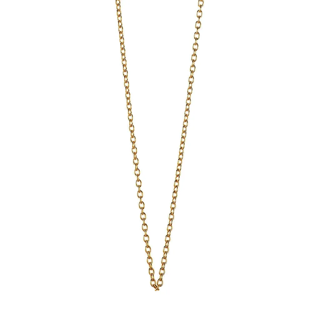 Cable Chains, Thick Gold