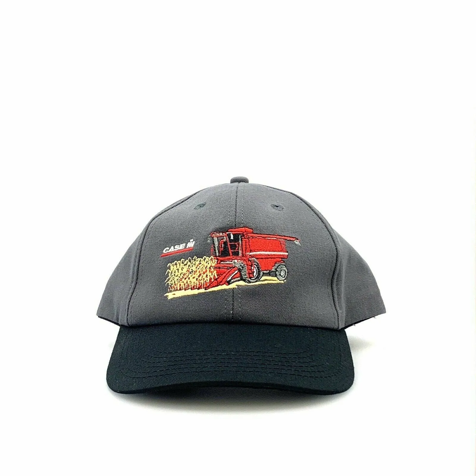 CASE IH Grand Island Plant Employee Dad Baseball Hat, Gray - OSFA