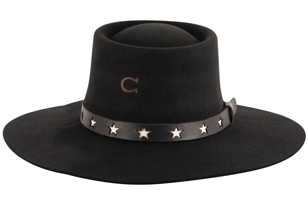 Charlie 1 Horse Cosmic Cowgirl Hat - Black