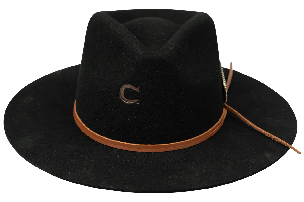 Charlie 1 Horse Lone Butte Hat - Black