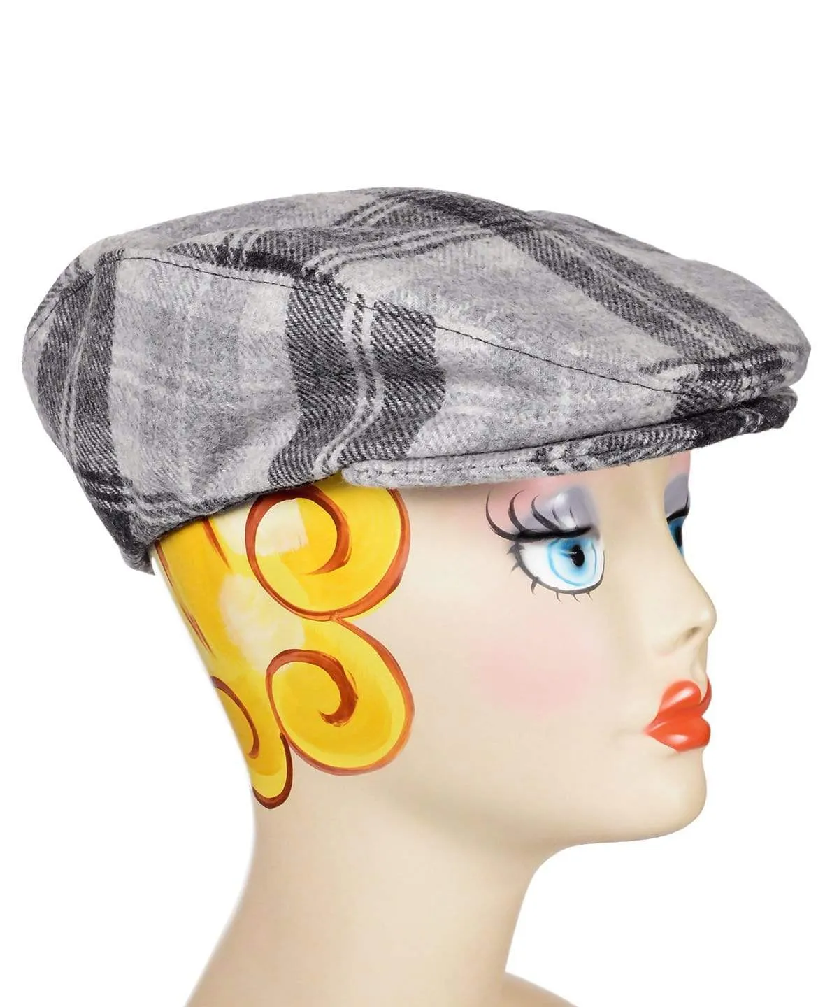 Charlie Driving Cap - Wool Plaid (One Medium in Twilight Left!)