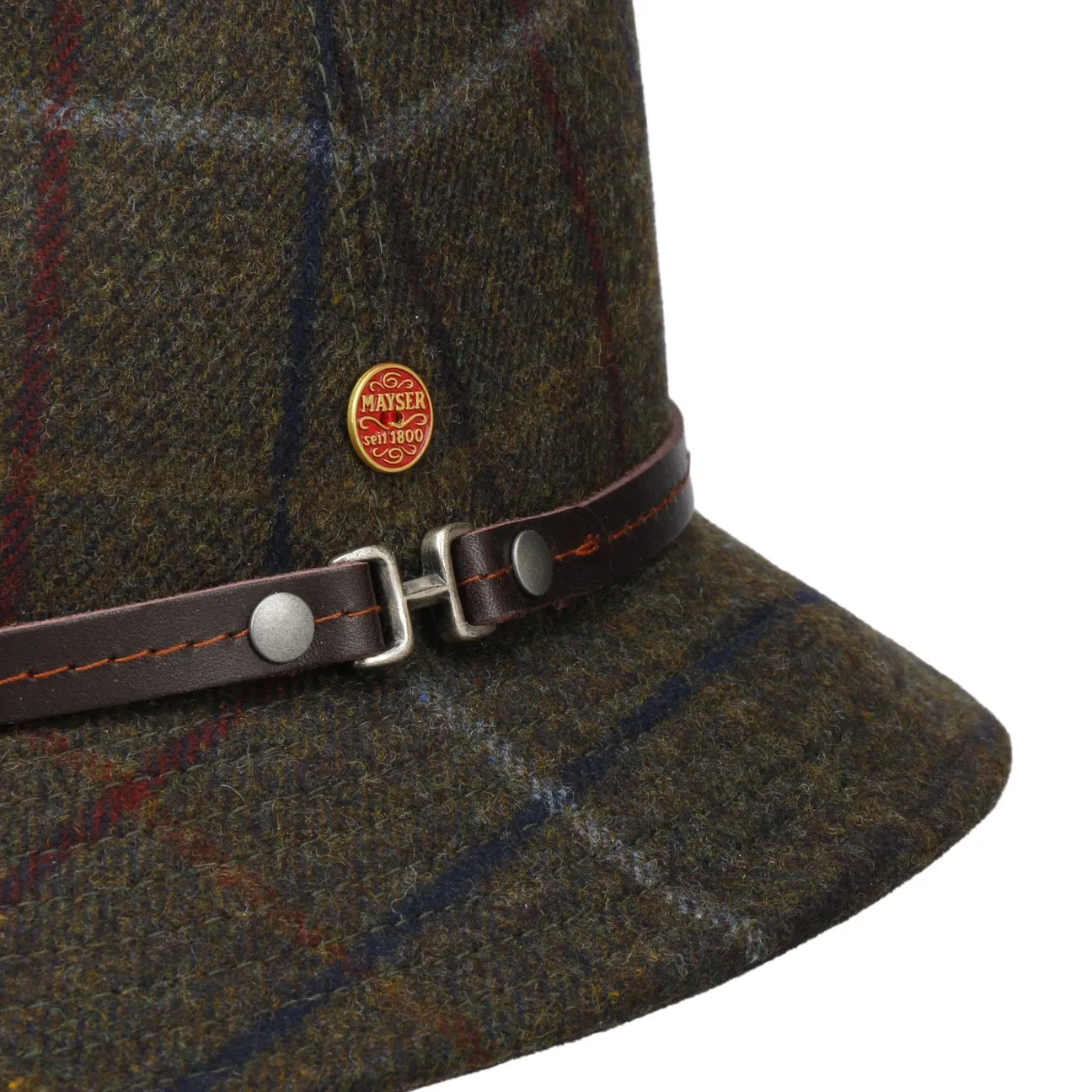 Check Bucket Wool Hat by Mayser