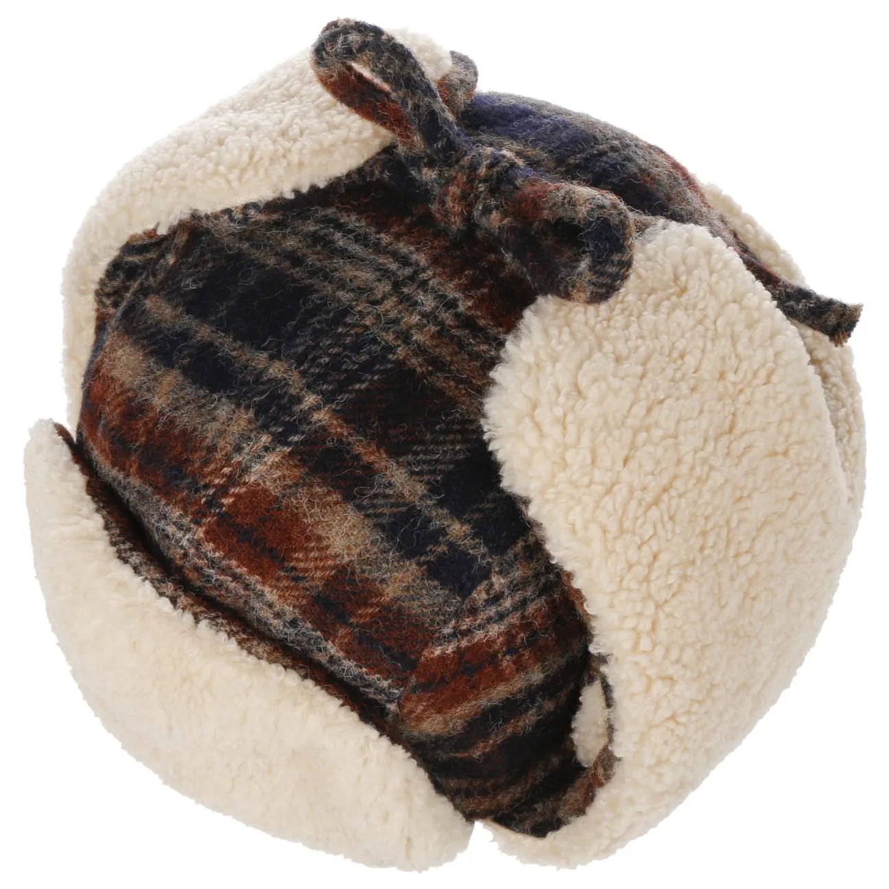 Checked Bomber Aviator Hat by Stetson