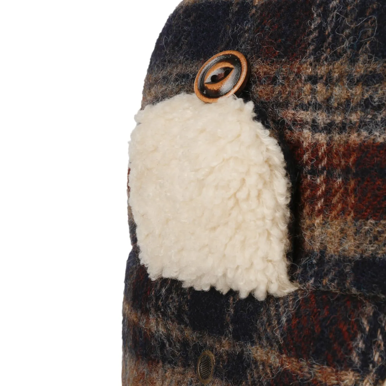 Checked Bomber Aviator Hat by Stetson