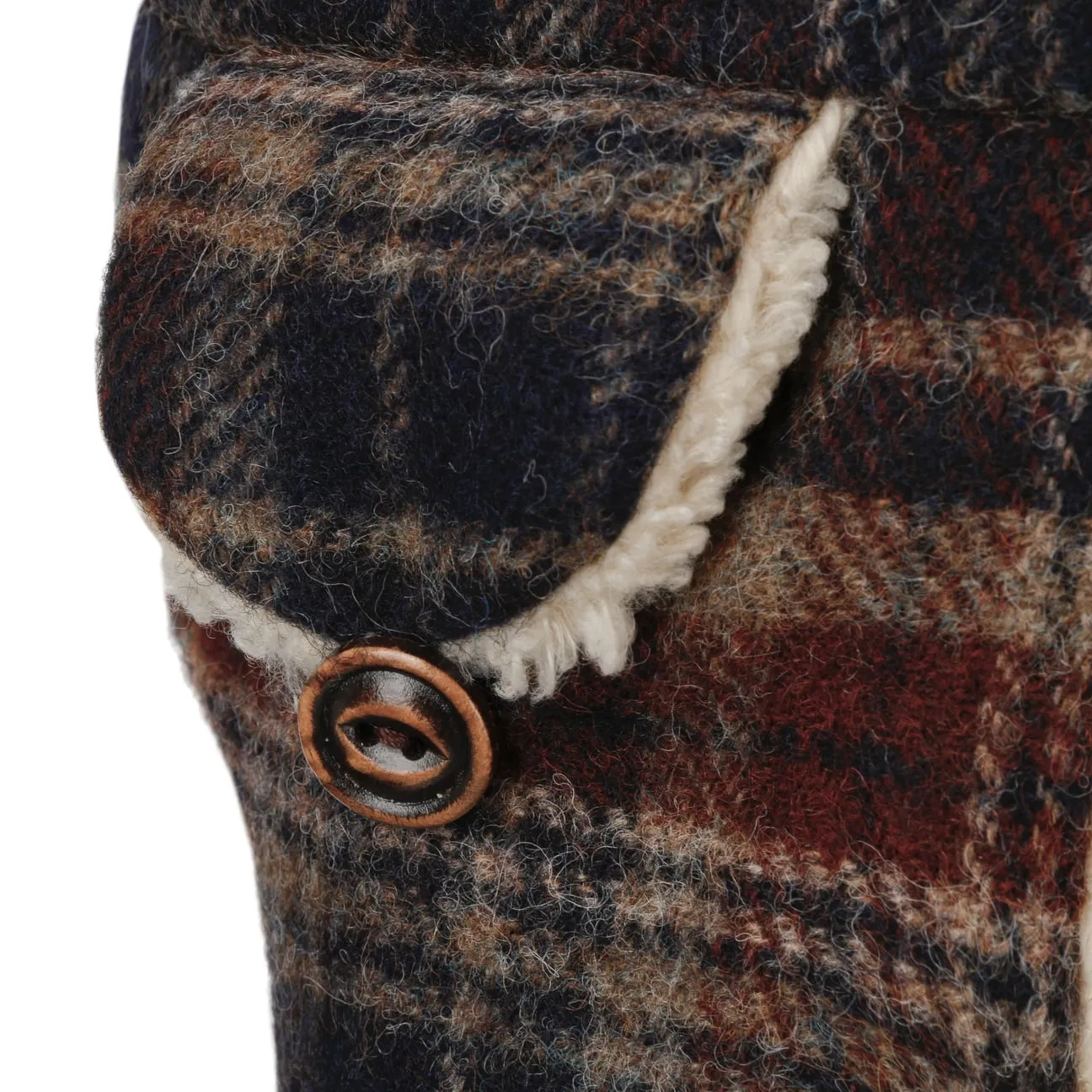Checked Bomber Aviator Hat by Stetson