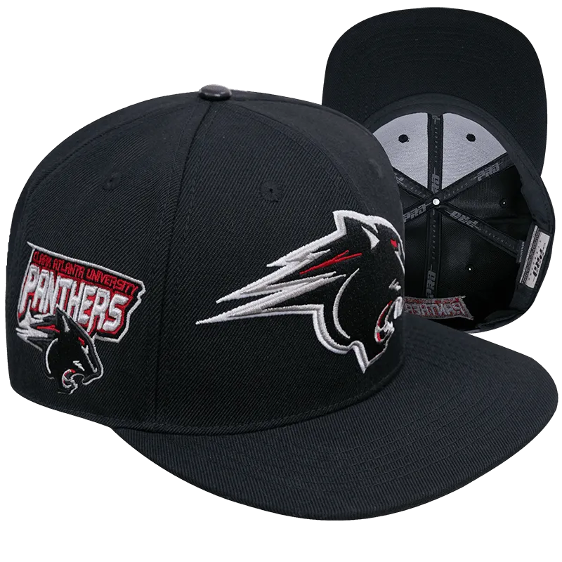 CLARK ATLANTA UNIVERSITY CLASSIC UNISEX WOOL SNAPBACK HAT (BLACK)